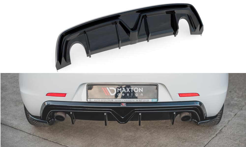 ALFA ROMEO GIULIETTA - MAXTON DESIGN DIFFUSOR HECK DIFFUSOR O--O – Maxton Design