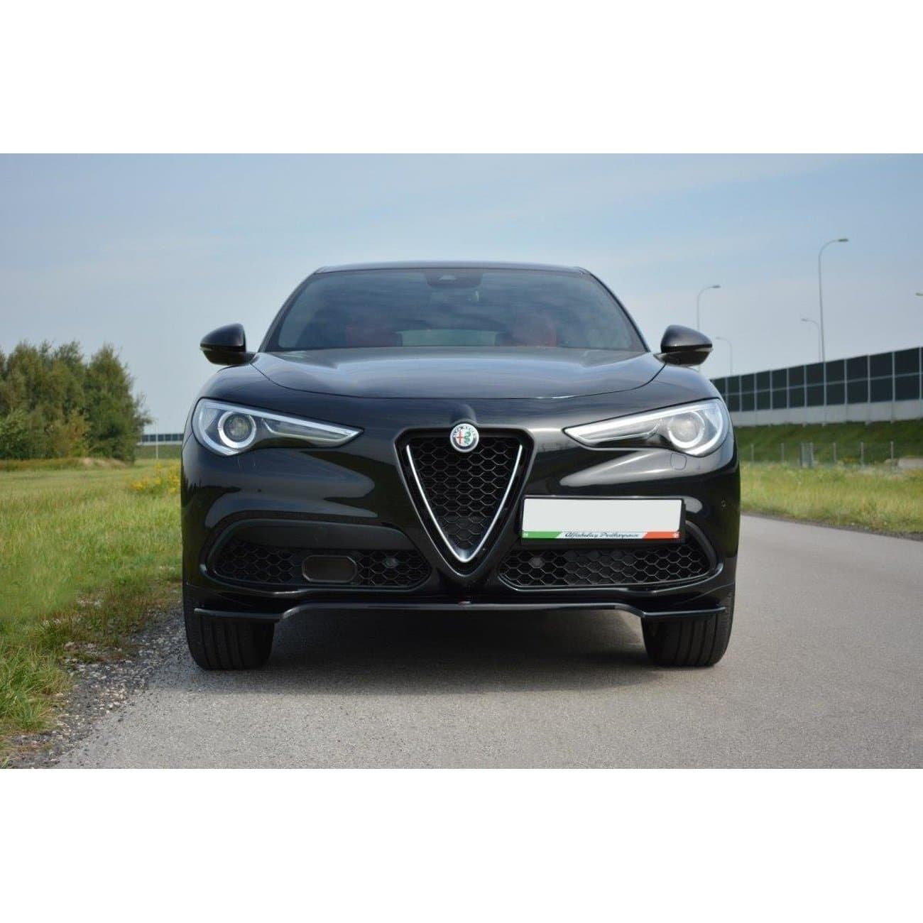 ALFA ROMEO STELVIO - MAXTON DESIGN FRONTSPOILER | FRONTLIPPE V.1 – Bild 3