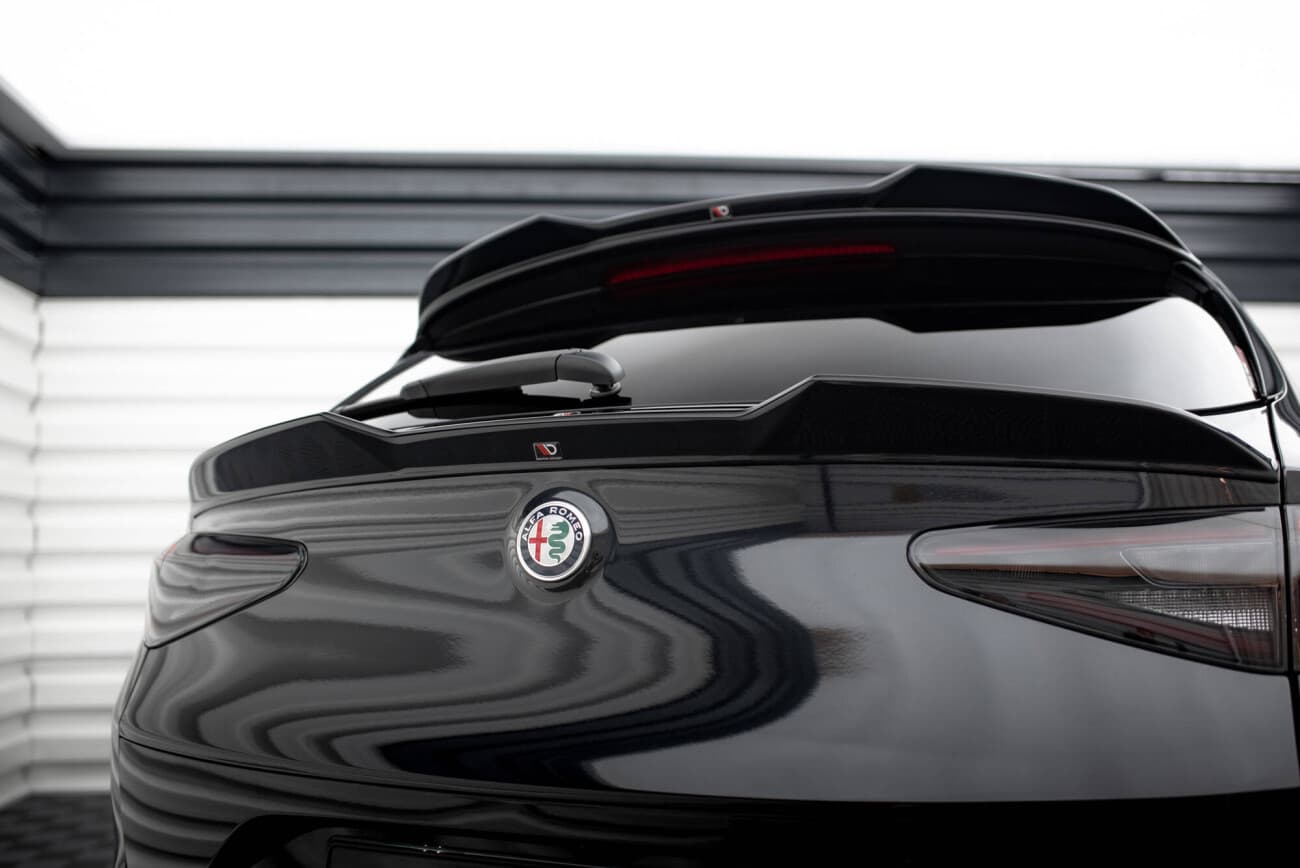 ALFA ROMEO STELVIO - MAXTON DESIGN HECK SPOILER KOFFERRAUM LIPPE 3D – Bild 2