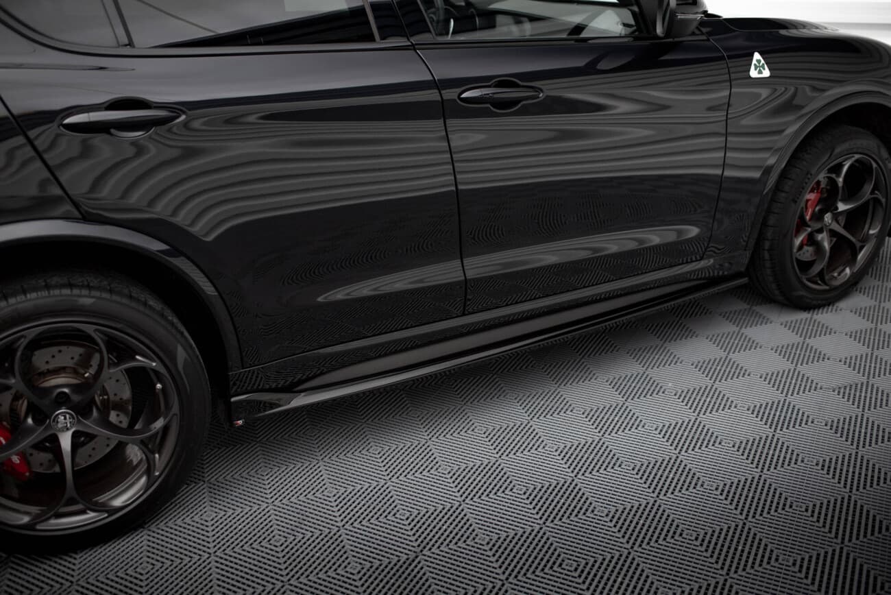 ALFA ROMEO STELVIO QUADRIFOGLIO - MAXTON DESIGN SEITENSCHWELLER CUP LEISTEN – Bild 3