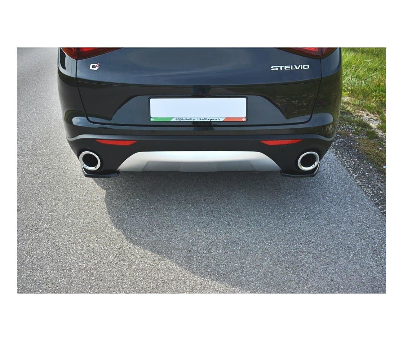 ALFA ROMEO STELVIO - MAXTON DESIGN HECK ANSATZ SIDE FLAPS – Bild 3
