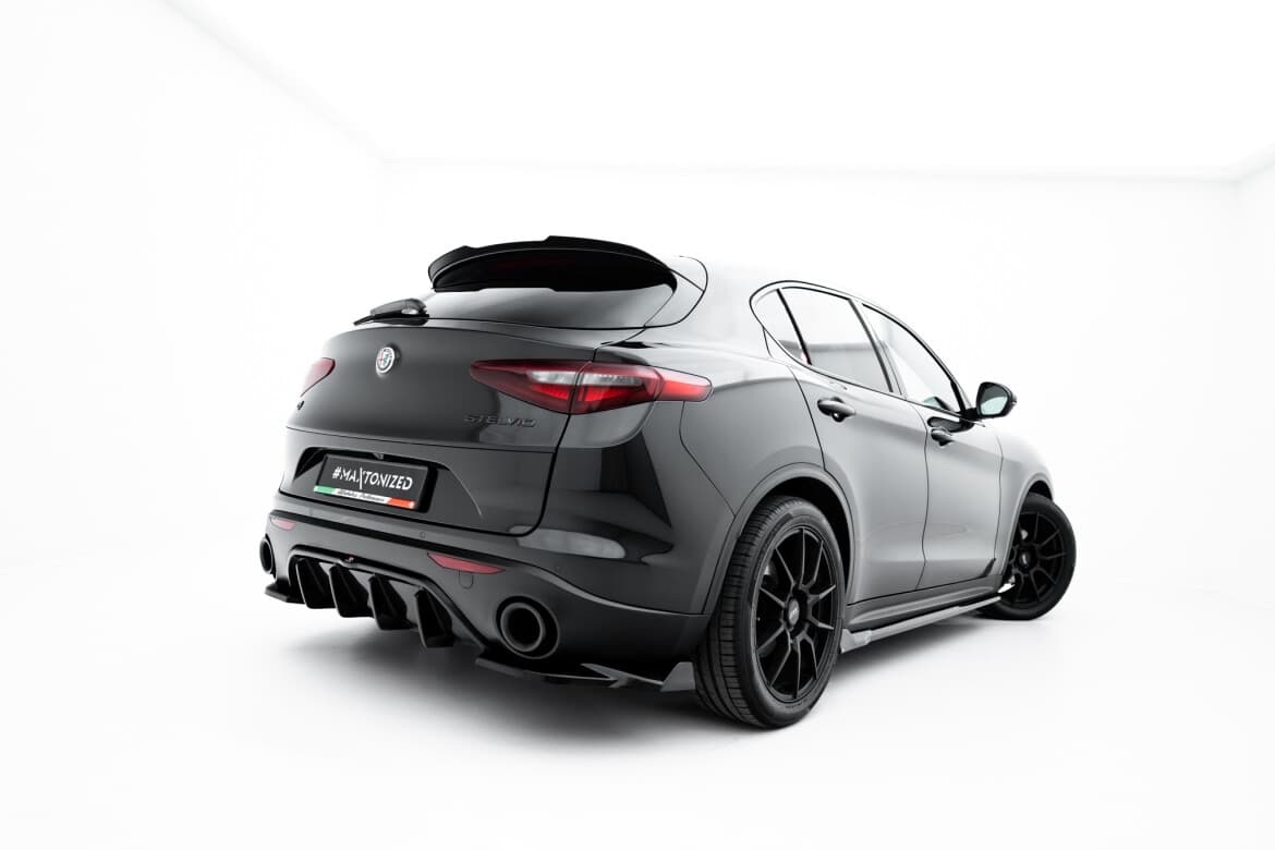 ALFA ROMEO STELVIO - MAXTON DESIGN HECK ANSATZ SIDE FLAPS V.2 – Bild 2