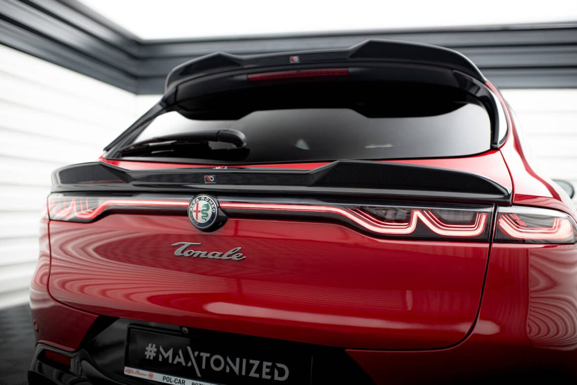 ALFA ROMEO TONALE - MAXTON DESIGN 3D KOFFERRAUMSPOILER LIPPE ABRISSKANTE ANSATZ – Bild 2