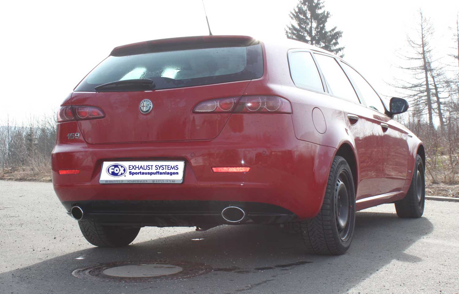 ALFA ROMEO 159 - FOX DUPLEX SPORTAUSPUFF – Bild 5