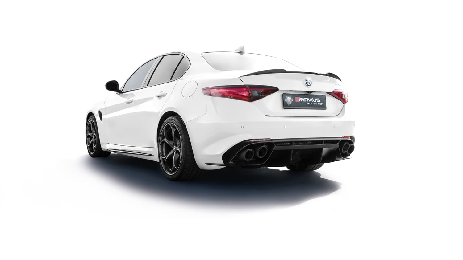 ALFA ROMEO GIULIA QUADRIFOGLIO - REMUS DUPLEX AUSPUFF ANLAGE – Bild 3