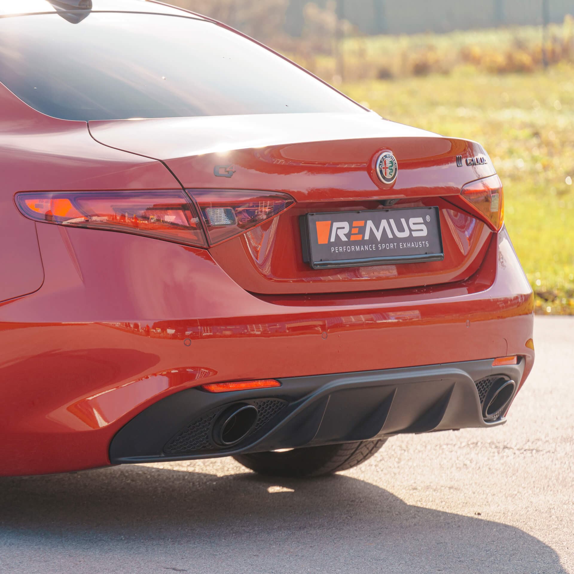 ALFA ROMEO GIULIA Q4 - REMUS DUPLEX SPORTAUSPUFF – Bild 4