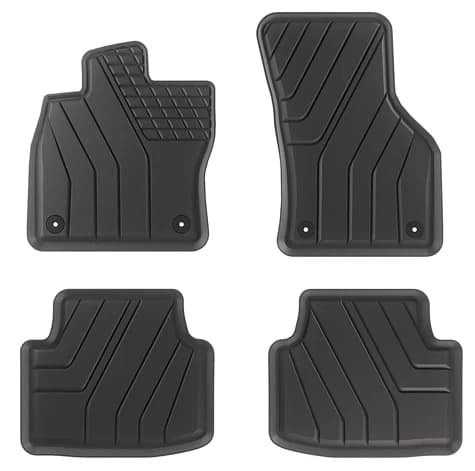 VW T-ROC - 4ER SET ALLWETTER GUMMI FUSSMATTEN