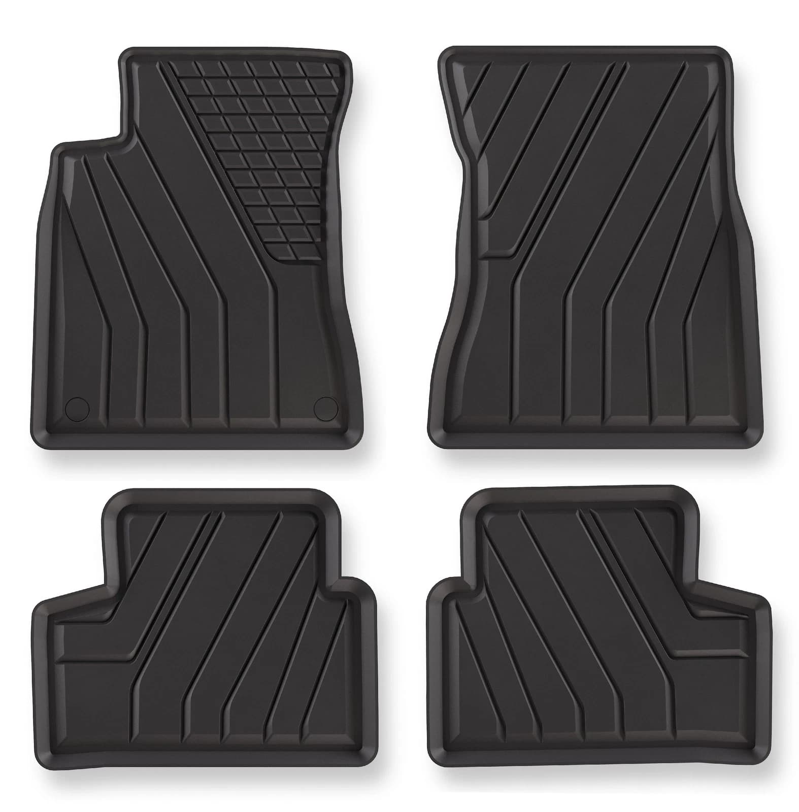 MERCEDES GLA - 4ER SET ALLWETTER GUMMI FUSSMATTEN