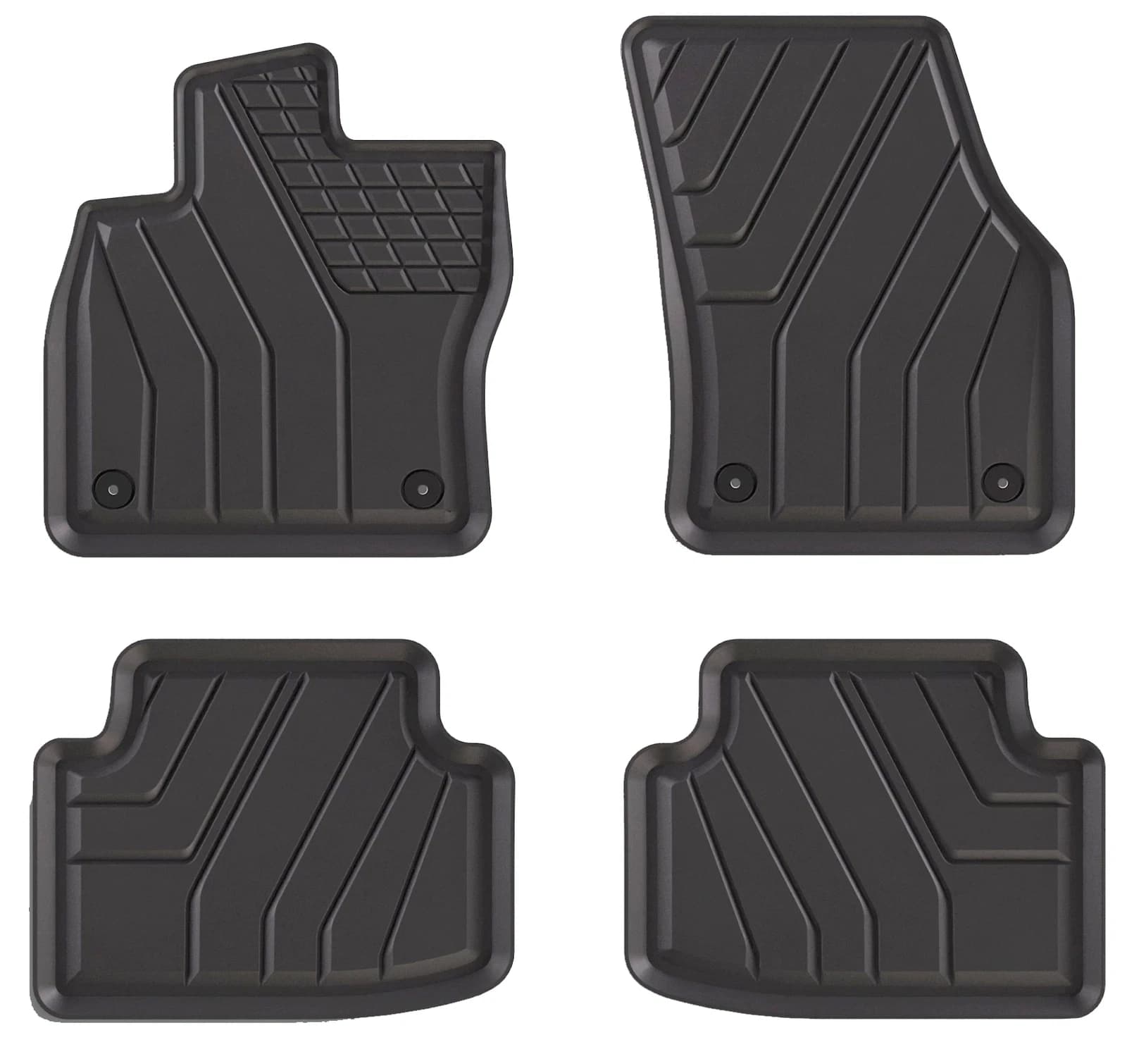 VW TIGUAN - 4ER SET ALLWETTER GUMMI FUSSMATTEN
