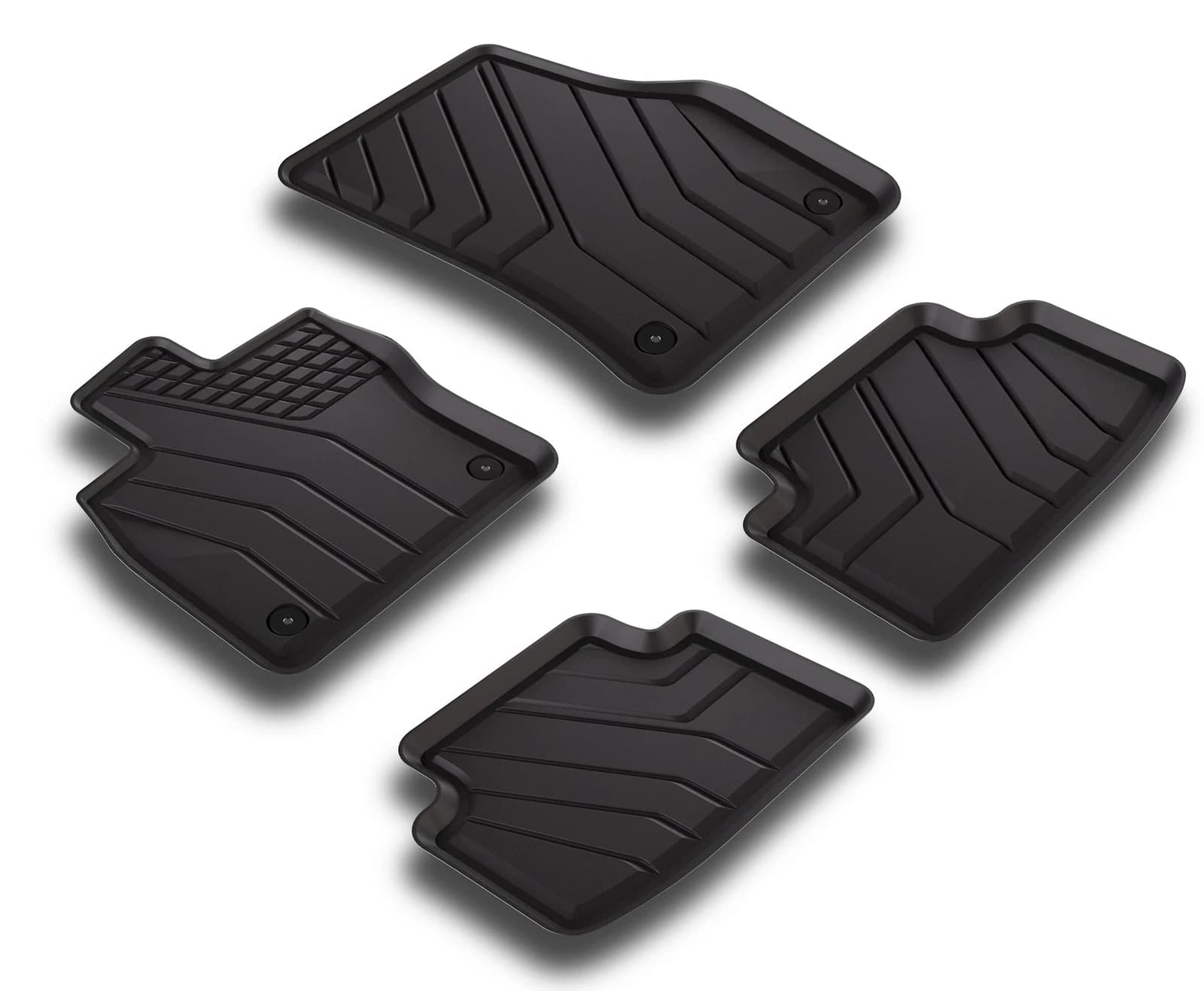 VW TIGUAN - 4ER SET ALLWETTER GUMMI FUSSMATTEN – Bild 2