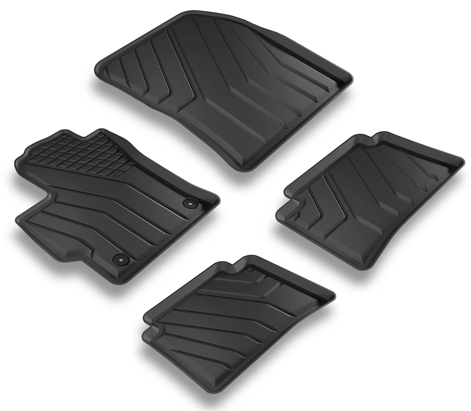 TOYOTA COROLLA - 4ER SET ALLWETTER GUMMI FUSSMATTEN – Bild 2