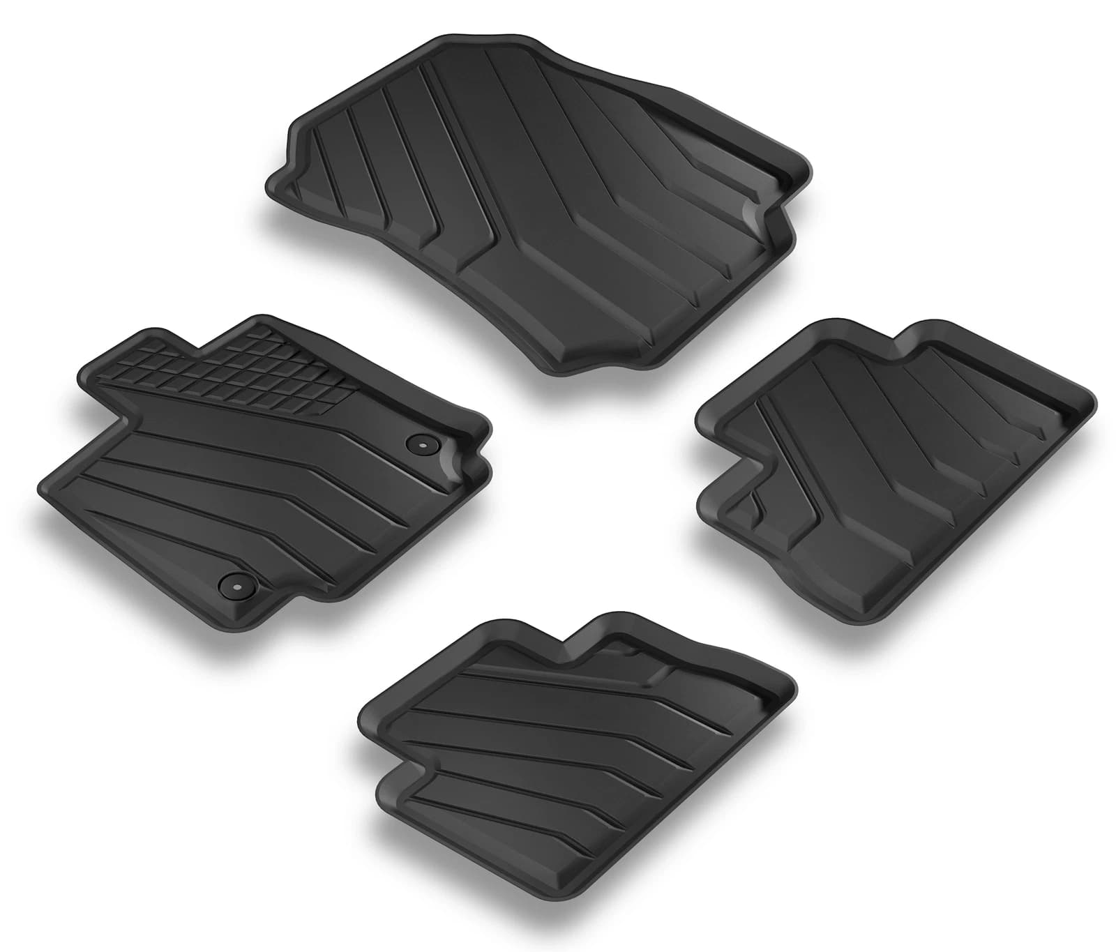 TOYOTA RAV4 HYBRID - 4ER SET ALLWETTER GUMMI FUSSMATTEN – Bild 2