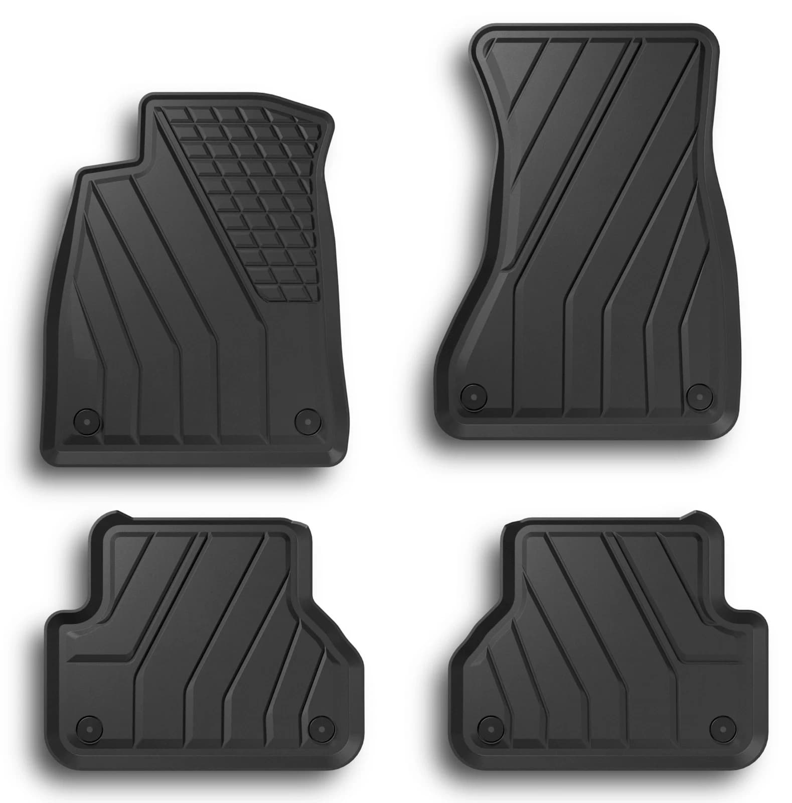 AUDI A4 - 4ER SET ALLWETTER GUMMI FUSSMATTEN