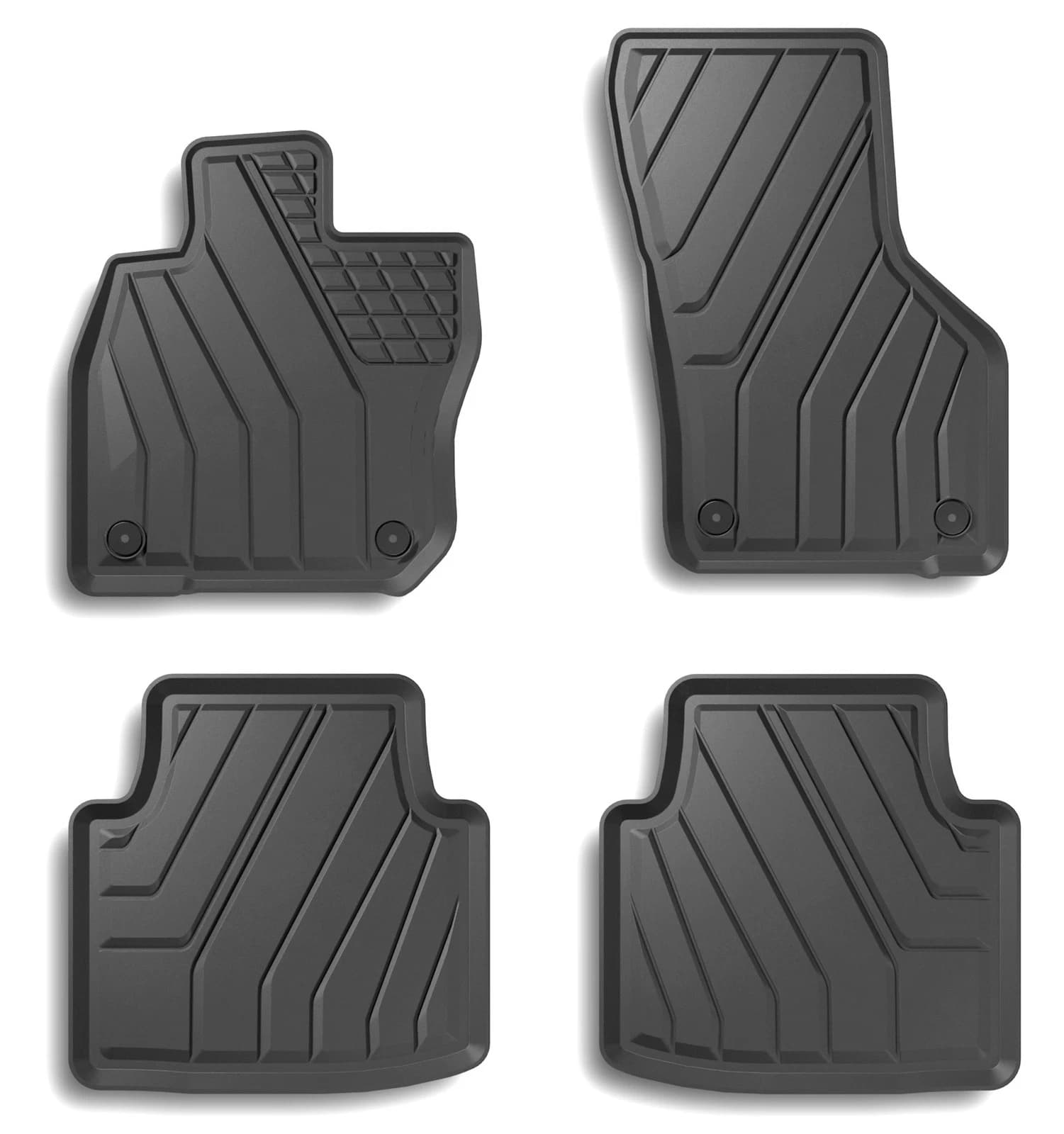 VW GOLF 8 VARIANT - 4ER SET ALLWETTER GUMMI FUSSMATTEN