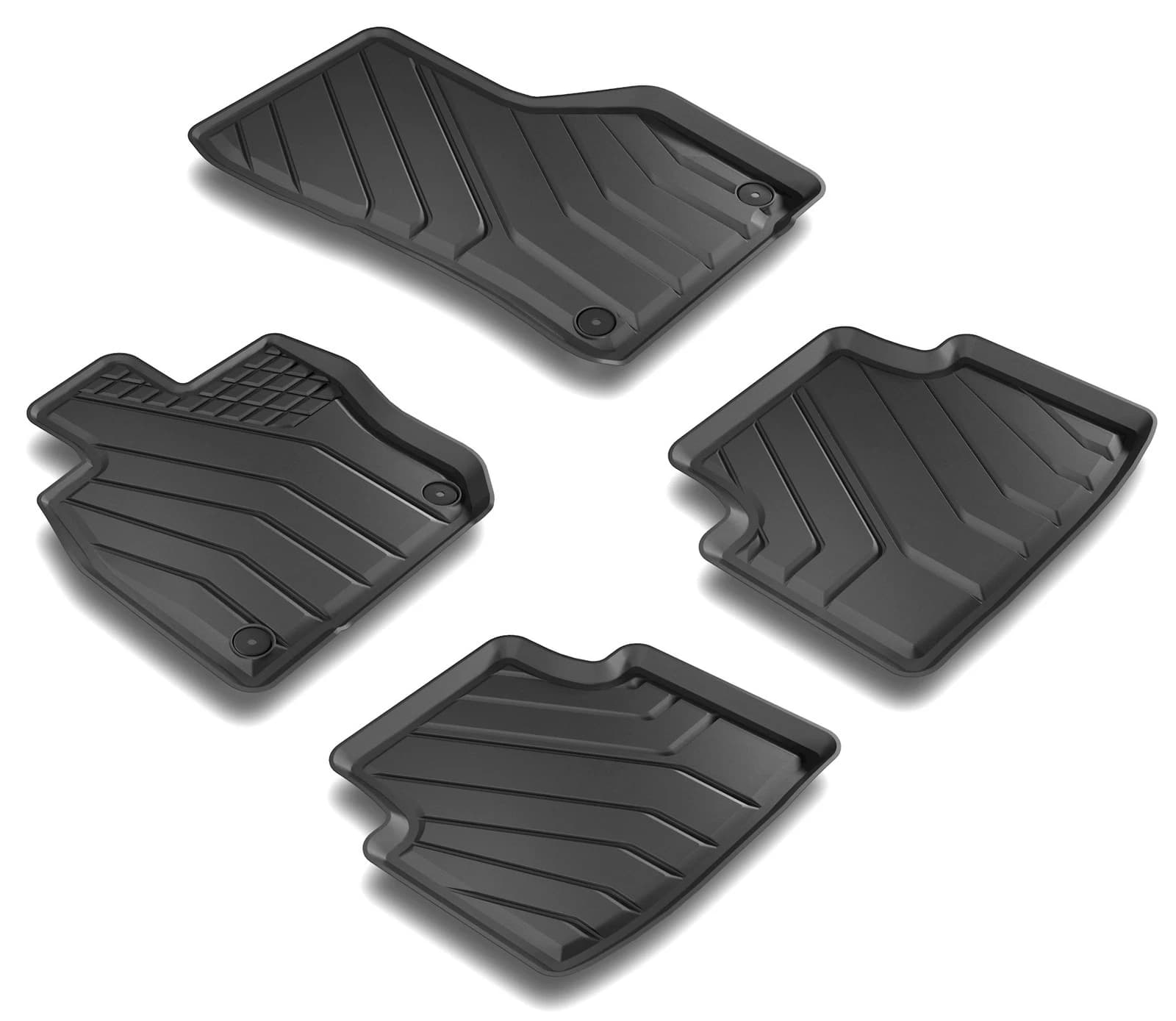 VW GOLF 8 VARIANT - 4ER SET ALLWETTER GUMMI FUSSMATTEN – Bild 2