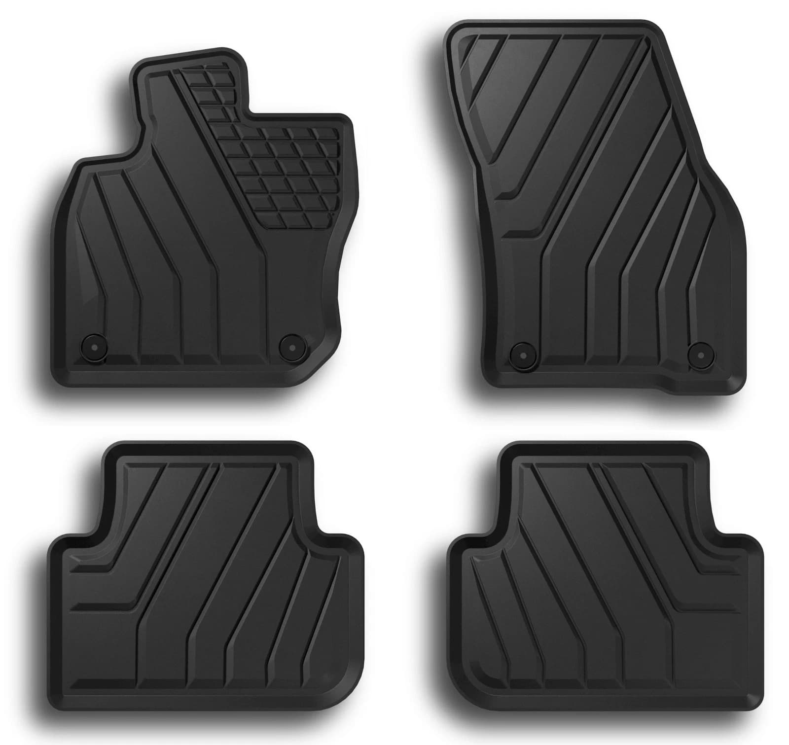 VW TIGUAN - 4ER SET ALLWETTER GUMMI FUSSMATTEN