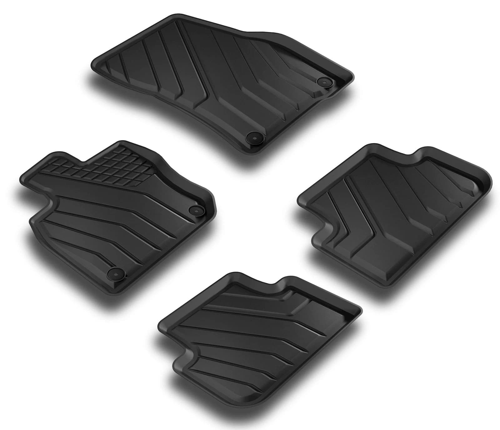 VW TIGUAN - 4ER SET ALLWETTER GUMMI FUSSMATTEN – Bild 2