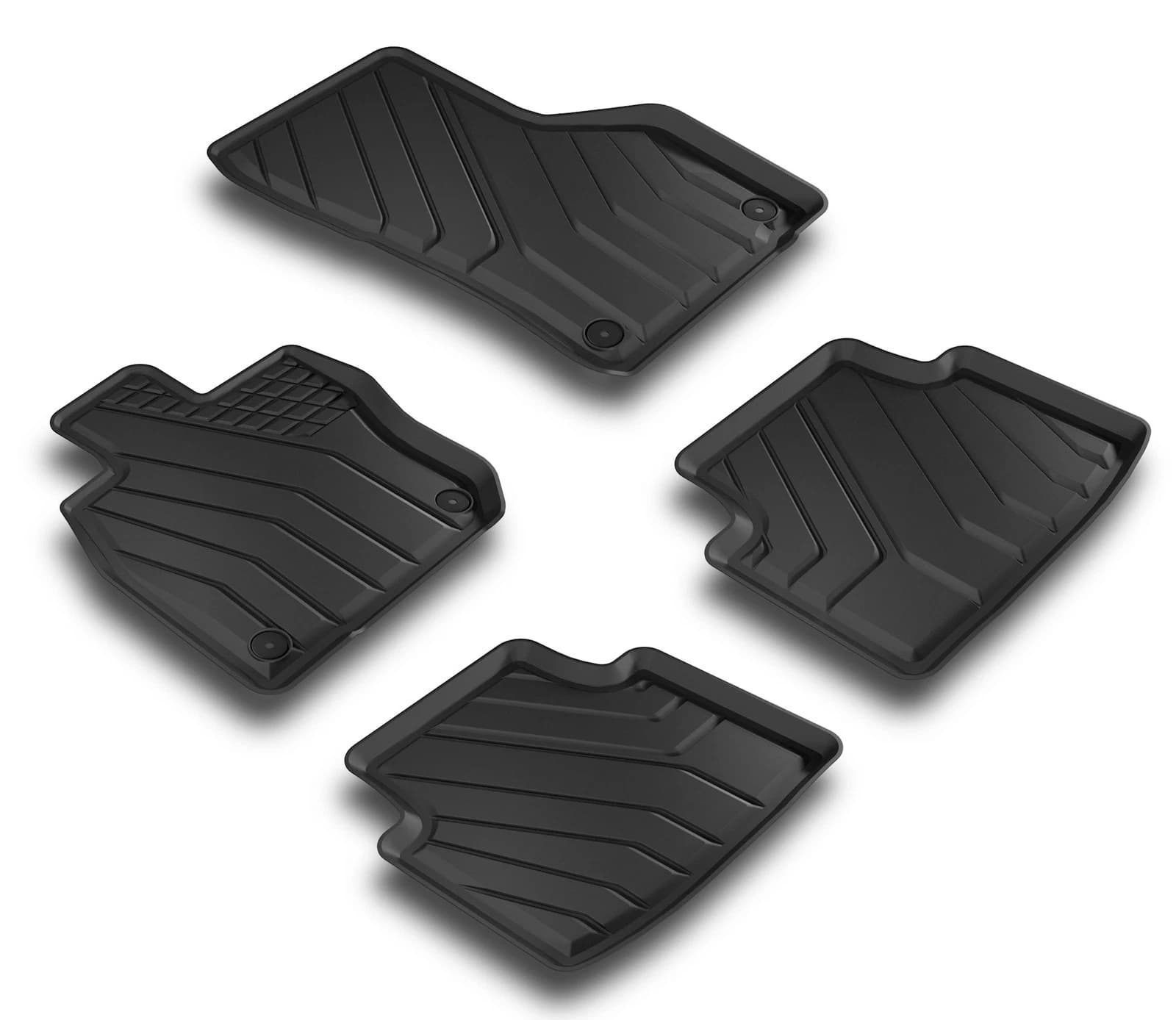 VW GOLF 8 - 4ER SET ALLWETTER GUMMI FUSSMATTEN – Bild 2