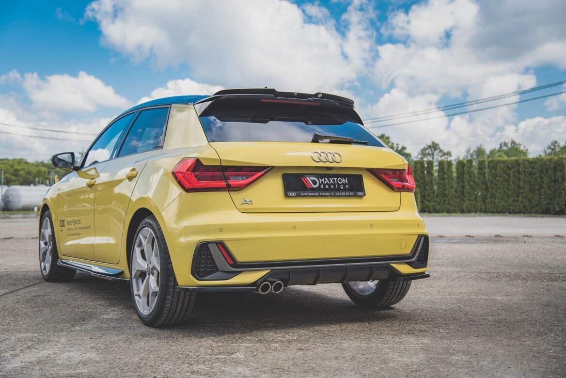 AUDI A1 - MAXTON DESIGN DACHSPOILER LIPPE ANSATZ ABRISSKANTE – Bild 5