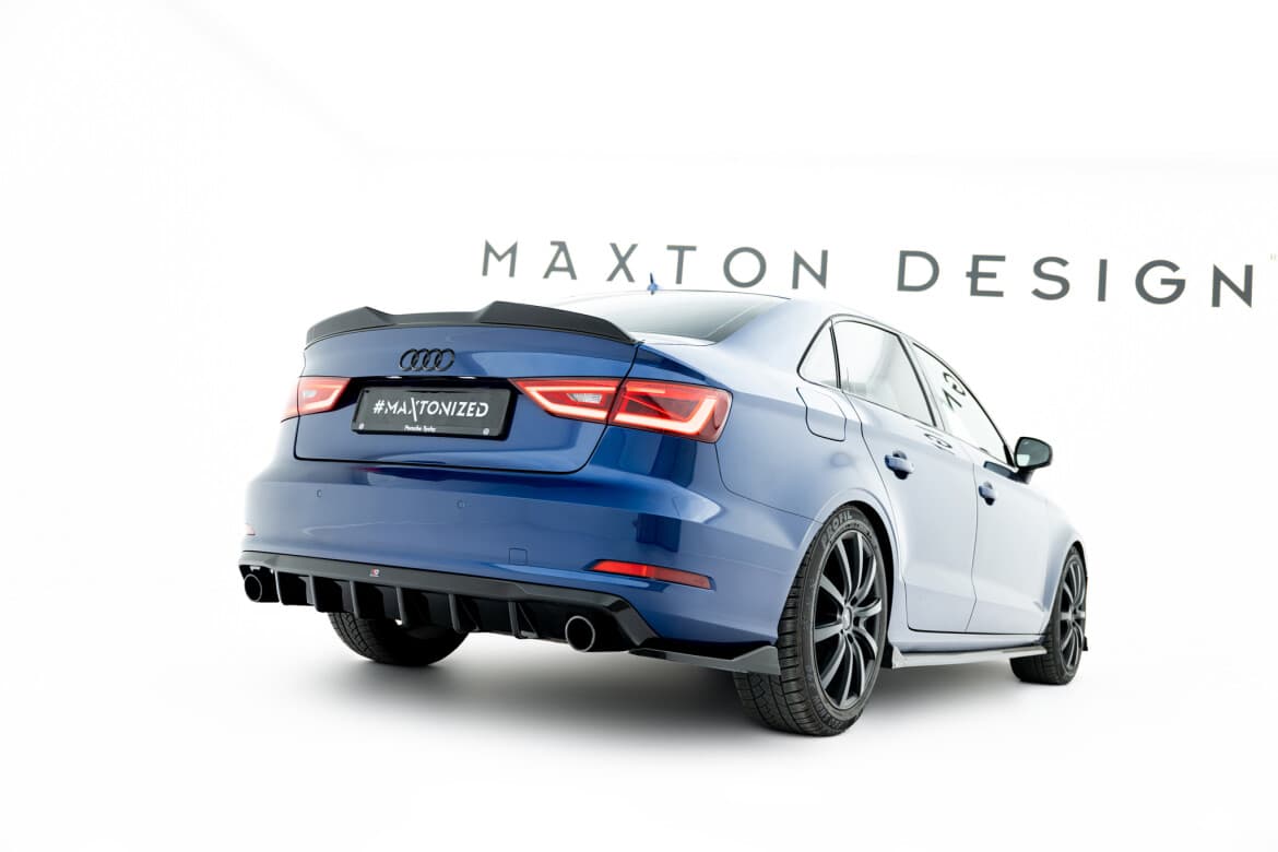 AUDI A3 - MAXTON DESIGN STREET+ HECK ANSATZ DIFFUSOR O--O – Bild 2