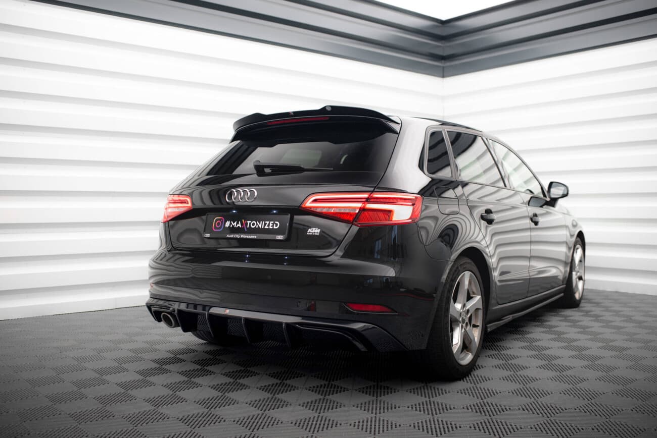 AUDI A3 FACELIFT - MAXTON DESIGN HECK DIFFUSOR O--- – Bild 5