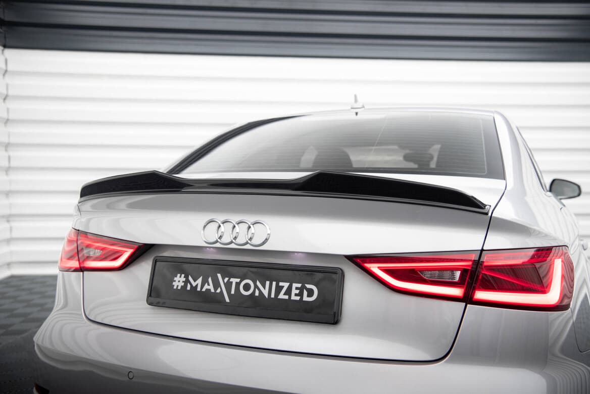 AUDI A3 - MAXTON DESIGN 3D KOFFERRAUM SPOILER LIPPE ABRISSKANTE – Bild 2
