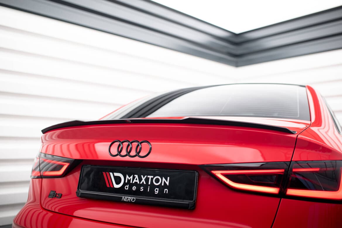 AUDI S3 LIMOUSINE - MAXTON DESIGN KOFFERRAUM SPOILER LIPPE ABRISSKANTE – Bild 3
