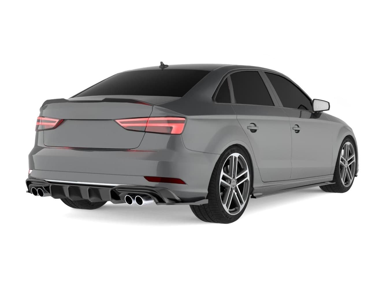 AUDI A3 FACELIFT - APEX PERFORMANCE KOFFERRAUM SPOILER LIPPE ABRISSKANTE – Bild 2