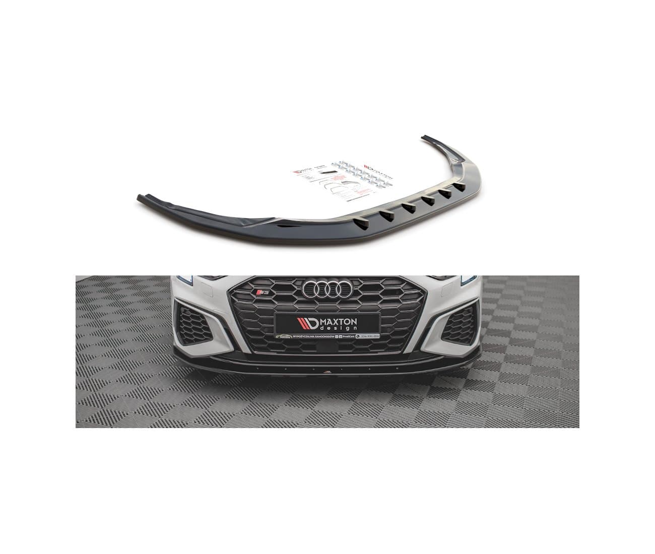 AUDI S3 - MAXTON DESIGN FRONTSPOILER | FRONTLIPPE V.1