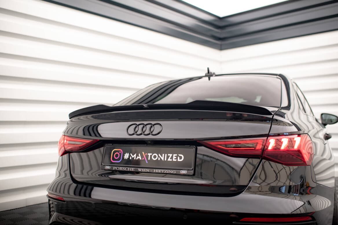 AUDI RS3 2024+ - MAXTON DESIGN KOFFERRAUM SPOILER LIPPE ABRISSKANTE – Bild 2