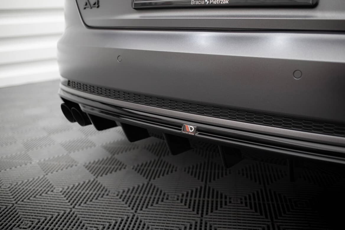 AUDI A4 S-LINE - MAXTON DESIGN HECK DIFFUSOR OO-- – Bild 3
