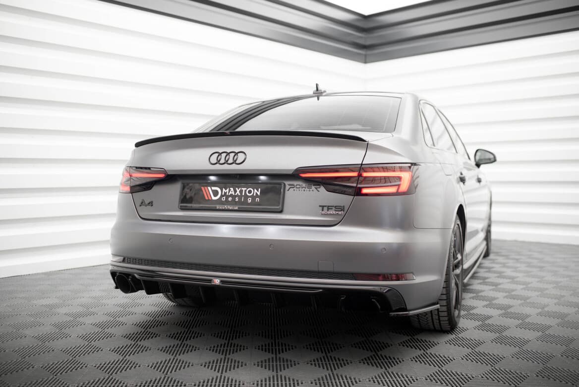 AUDI A4 S-LINE - MAXTON DESIGN HECK DIFFUSOR O-- – Bild 2