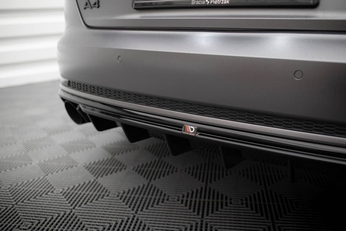 AUDI A4 S-LINE - MAXTON DESIGN HECK DIFFUSOR O-- – Bild 3