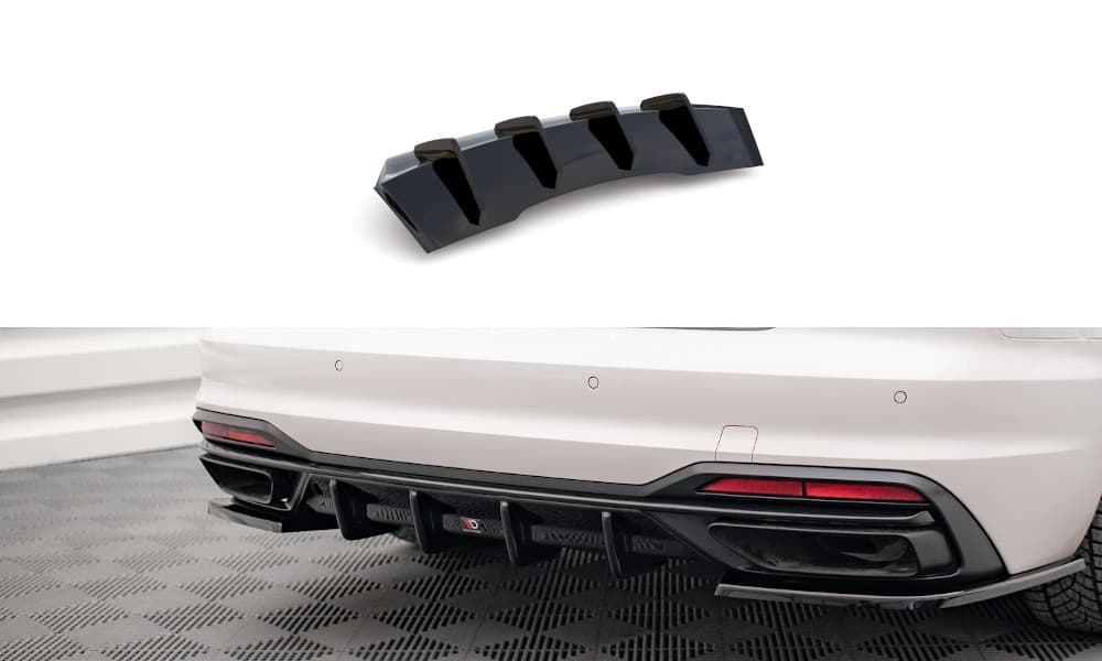 AUDI A4 04.2019+ - MAXTON DESIGN HECK DIFFUSOR ANSATZ ADD-ON