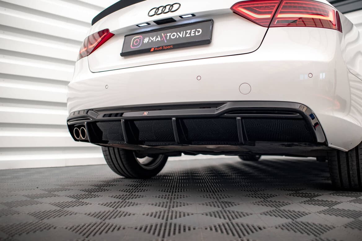 AUDI A5 FACELIFT - MAXTON DESIGN DIFFUSOR HECKANSATZ OO-- – Bild 3