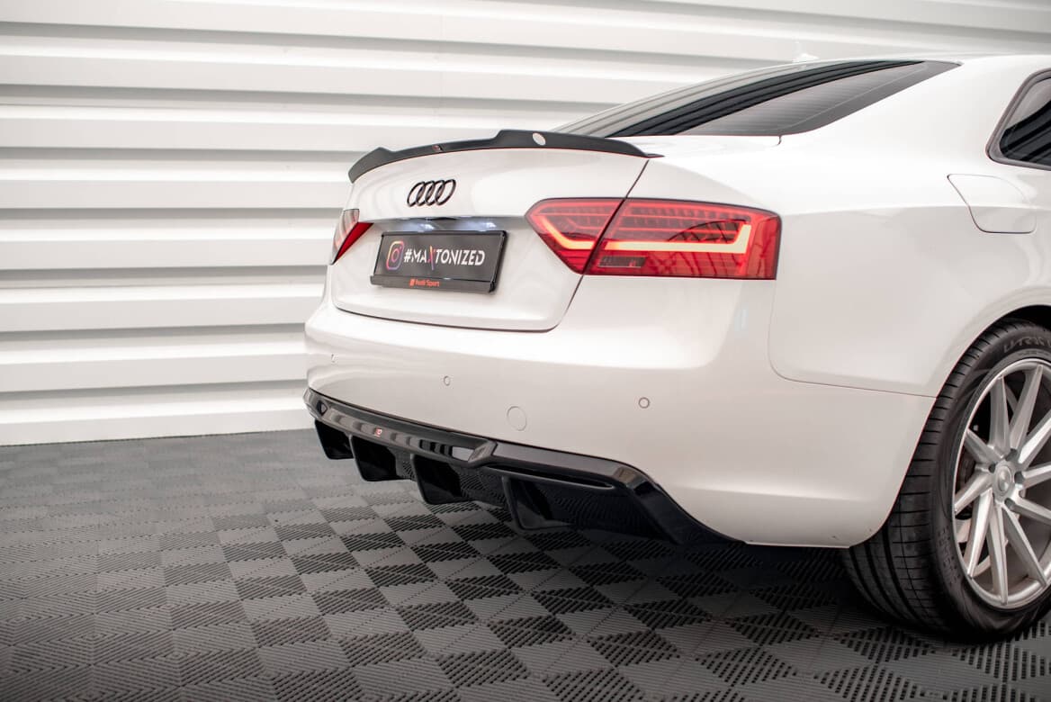 AUDI A5 FACELIFT - MAXTON DESIGN DIFFUSOR HECKANSATZ OO-- – Bild 4