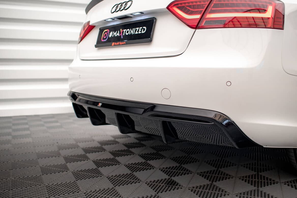 AUDI A5 FACELIFT - MAXTON DESIGN DIFFUSOR HECKANSATZ OO-- – Bild 5