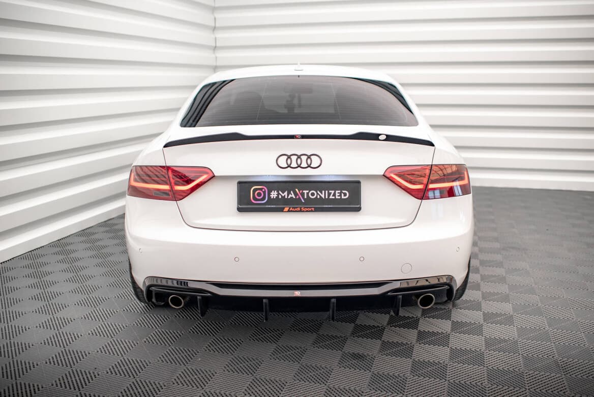 AUDI A5 FACELIFT - MAXTON DESIGN DIFFUSOR HECKANSATZ O--O – Bild 4