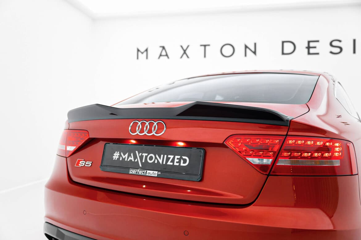 AUDI S5 SPORTBACK - MAXTON DESIGN 3D HECK KOFFERRAUMSPOILER LIPPE – Bild 2