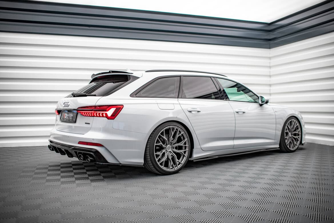AUDI S6 - MAXTON DESIGN SIDE DIFFUSOR FLAPS HECKANSATZ – Bild 2