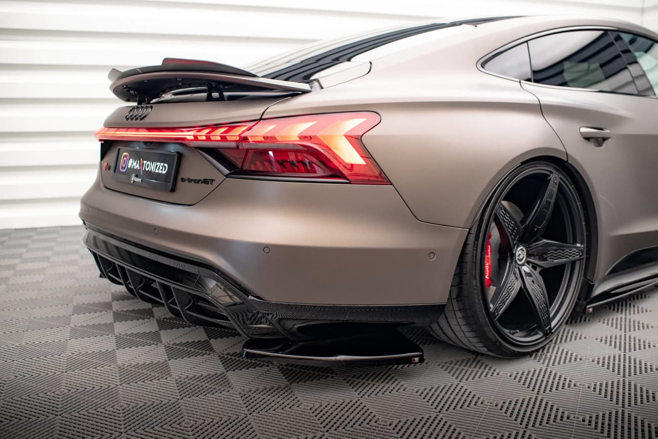 AUDI E-TRON GT - MAXTON DESIGN MAXTON DESIGN HECK ANSATZ SIDE FLAPS V.1 – Bild 3