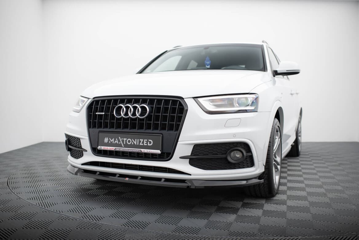 AUDI Q3 - MAXTON DESIGN FRONTSPOILER LIPPE ANSATZ V.1 – Bild 2