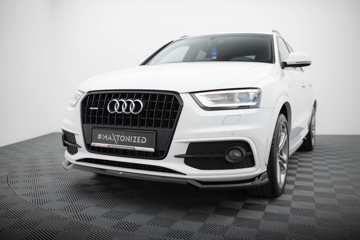 AUDI Q3 - MAXTON DESIGN FRONTSPOILER LIPPE ANSATZ V.2 – Bild 2