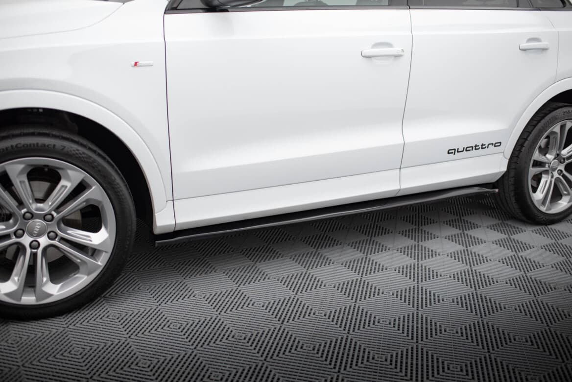 AUDI Q3 - MAXTON DESIGN SEITENSCHWELLER ANSATZ CUP LEISTEN – Bild 2