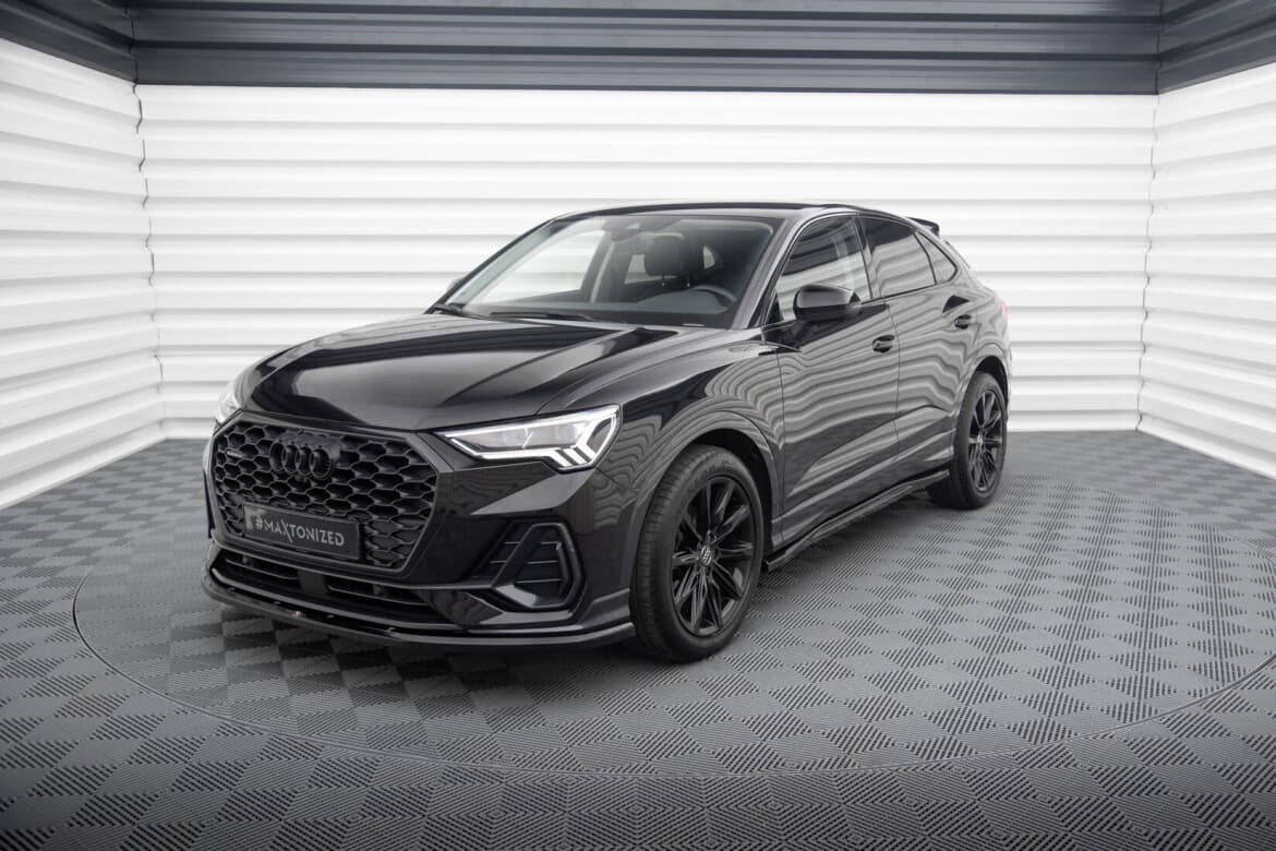 AUDI Q3 SPORTBACK - MAXTON DESIGN FRONTSPOILER | FRONTLIPPE V.1 (DTC) – Bild 2