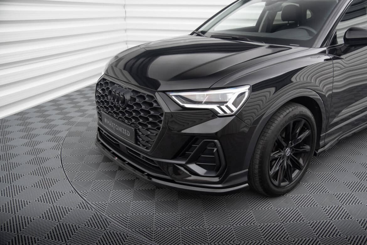 AUDI Q3 SPORTBACK - MAXTON DESIGN FRONTSPOILER | FRONTLIPPE V.1 (DTC) – Bild 3