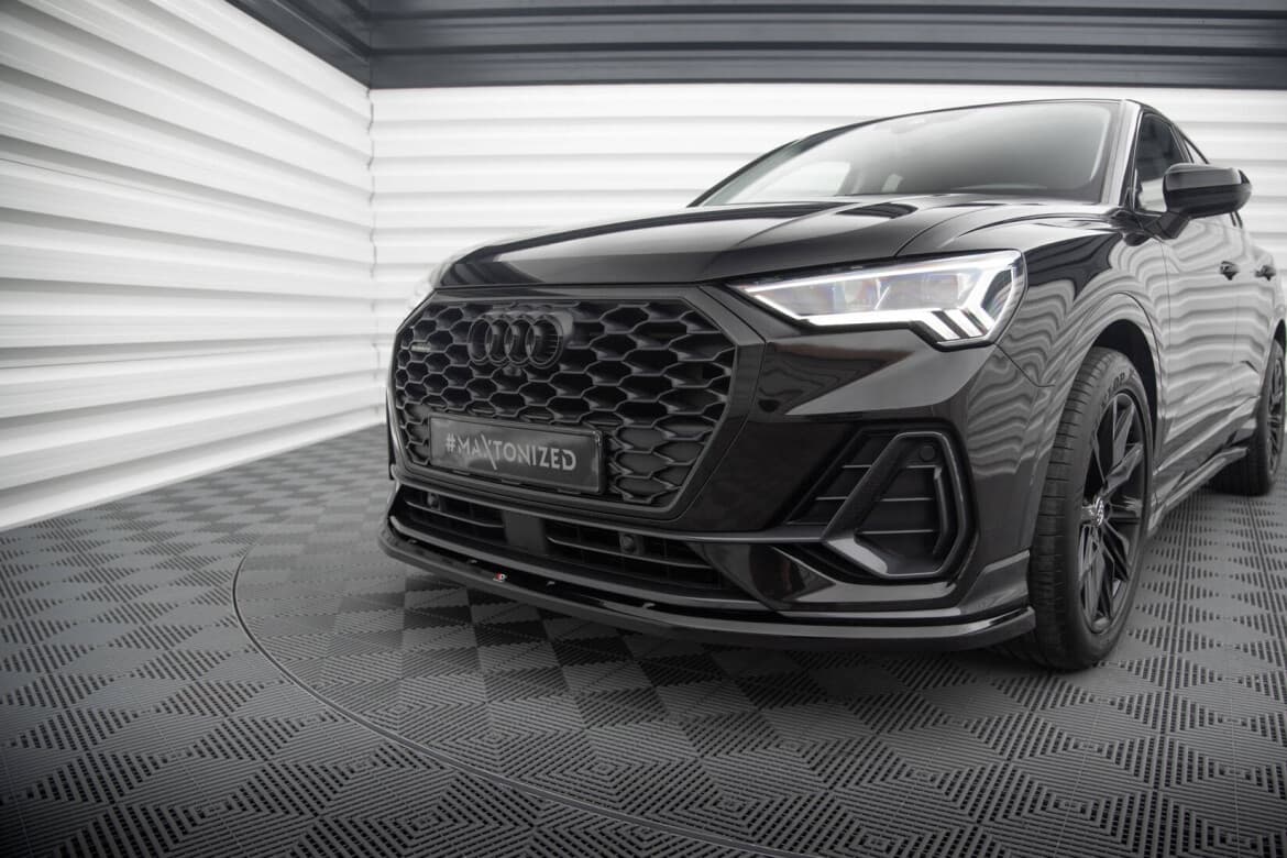 AUDI Q3 SPORTBACK - MAXTON DESIGN FRONTSPOILER | FRONTLIPPE V.1 (DTC) – Bild 4