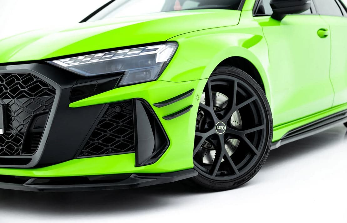 AUDI RS3 2024+ - MAXTON DESIGN CANARDS WINGS FLAPS FRONTSTOSSSTANGE 4-TEILIG (DTC) – Maxton Design