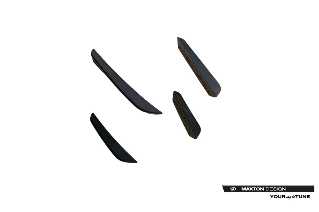 AUDI RS3 2024+ - MAXTON DESIGN CANARDS WINGS FLAPS FRONTSTOSSSTANGE 4-TEILIG (DTC) – Bild 2