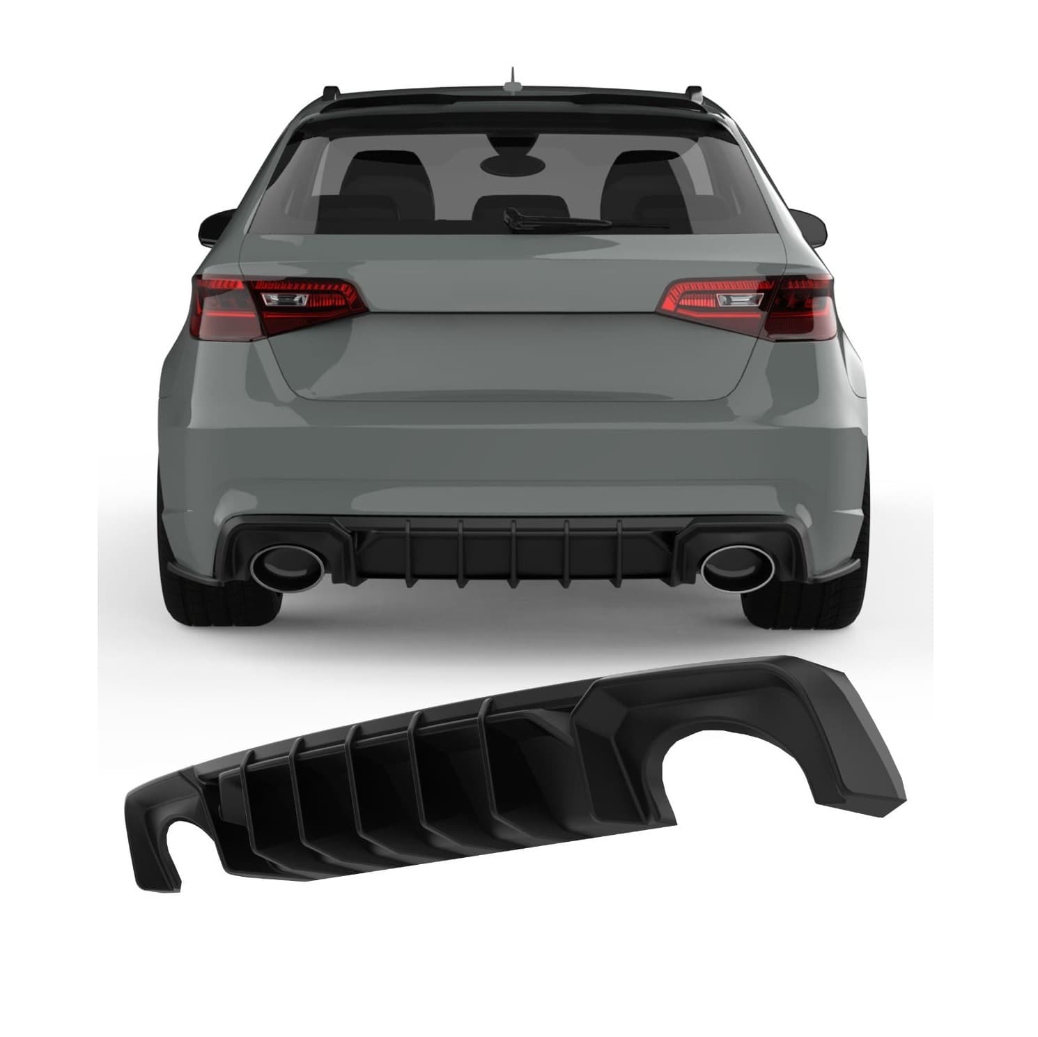 AUDI RS3 - APEX HECK DIFFUSOR OO-OO